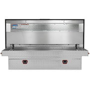 Saddle Box, Aluminum, Full Extra Wide, Clear, 15.5 cu ft - 117-0-04 product image