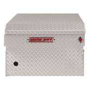 Saddle Box, Aluminum, Full Extra Wide, Clear, 15.5 cu ft - 117-0-04 product image