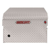 Saddle Box, Aluminum, Full Extra Wide, Clear, 15.5 cu ft - 117-0-04 product image