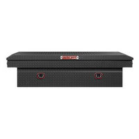 Saddle Box, Aluminum, Full Extra Wide, Textured Matte Black, 15.5 cu ft - 117-52-04 product image