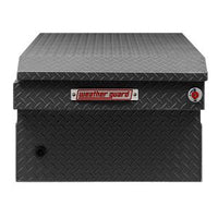 Saddle Box, Aluminum, Full Extra Wide, Textured Matte Black, 15.5 cu ft - 117-52-04 product image