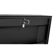Saddle Box, Aluminum, Full Extra Wide, Textured Matte Black, 15.5 cu ft - 117-52-04 product image