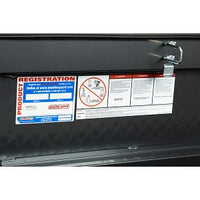Saddle Box, Aluminum, Full Extra Wide, Gunmetal Gray, 15.5 cu ft - 117-6-04 product image
