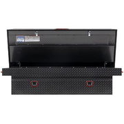 Saddle Box, Aluminum, Full Extra Wide, Gunmetal Gray, 15.5 cu ft - 117-6-04 product image
