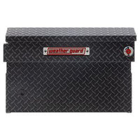 Saddle Box, Aluminum, Full Extra Wide, Gunmetal Gray, 15.5 cu ft - 117-6-04 product image