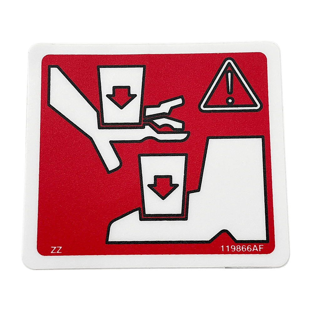 Skyjack Label Vl, Danger Pinch Hand 119866