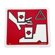 Skyjack Label Vl, Danger Pinch Hand 119866