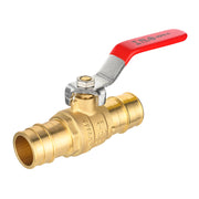 1/2" PEX Expansion Ball Valve, Red (Lead Free)
