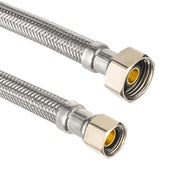 3/8" C x F 1/2" x 12" SS Braided faucet Hose