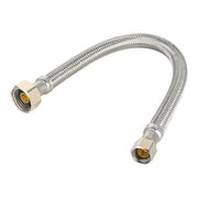 10 Pcs 3/8" C x F 1/2" x 12" SS Braided faucet Hose