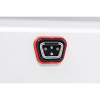 Saddle Box, Steel, Full Low Profile, White, 11.0 cu ft - 120-3-04 product image