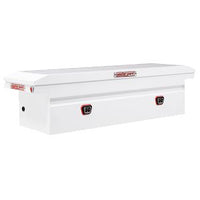 Saddle Box, Steel, Full Low Profile, White, 11.0 cu ft - 120-3-04 product image