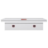 Saddle Box, Steel, Full Low Profile, White, 11.0 cu ft - 120-3-04 product image
