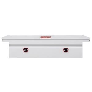 Saddle Box, Steel, Full Low Profile, White, 11.0 cu ft - 120-3-04 product image