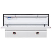 Saddle Box, Steel, Full Low Profile, White, 11.0 cu ft - 120-3-04 product image