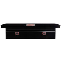 Saddle Box, Steel, Full Low Profile, Gloss Black, 11.0 cu ft - 120-5-04 product image