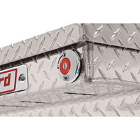 Saddle Box, Aluminum, Full Low Profile, Clear, 11.0 cu ft - 121-0-04 product image