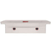 Saddle Box, Aluminum, Full Low Profile, Clear, 11.0 cu ft - 121-0-04 product image
