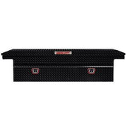 Saddle Box, Aluminum, Full Low Profile, Gloss Black, 11.0 cu ft - 121-5-04 product image
