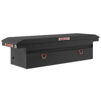 Saddle Box, Aluminum, Full Low Profile, Textured Matte Black, 11.0 cu ft - 121-52-04 product image