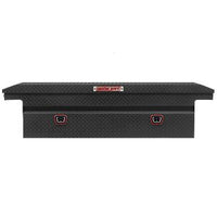 Saddle Box, Aluminum, Full Low Profile, Textured Matte Black, 11.0 cu ft - 121-52-04 product image