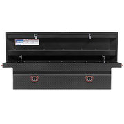 Saddle Box, Aluminum, Full Low Profile, Textured Matte Black, 11.0 cu ft - 121-52-04 product image