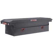 Saddle Box, Aluminum, Full Low Profile, Gunmetal Gray, 11.0 cu ft - 121-6-04 product image