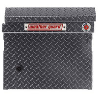 Saddle Box, Aluminum, Full Low Profile, Gunmetal Gray, 11.0 cu ft - 121-6-04 product image