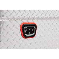 Saddle Box, Aluminum, Full Deep, Clear, 15.0 cu ft - 123-0-04 product image