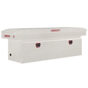 Saddle Box, Aluminum, Full Deep, Clear, 15.0 cu ft - 123-0-04 product image