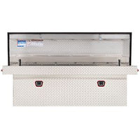 Saddle Box, Aluminum, Full Deep, Clear, 15.0 cu ft - 123-0-04 product image