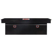 Saddle Box, Aluminum, Full Deep, Gloss Black, 15.0 cu ft - 123-5-04 product image