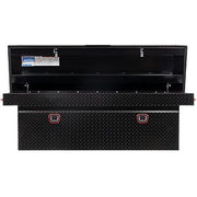 Saddle Box, Aluminum, Full Deep, Gloss Black, 15.0 cu ft - 123-5-04 product image