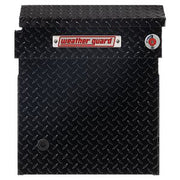 Saddle Box, Aluminum, Full Deep, Gloss Black, 15.0 cu ft - 123-5-04 product image