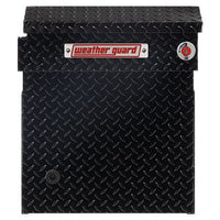 Saddle Box, Aluminum, Full Deep, Gloss Black, 15.0 cu ft - 123-5-04 product image