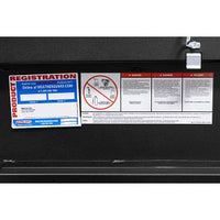 Saddle Box, Aluminum, Full Deep, Textured Matte Black, 15.0 cu ft - 123-52-04 product image