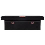 Saddle Box, Aluminum, Full Deep, Textured Matte Black, 15.0 cu ft - 123-52-04 product image