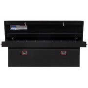 Saddle Box, Aluminum, Full Deep, Textured Matte Black, 15.0 cu ft - 123-52-04 product image