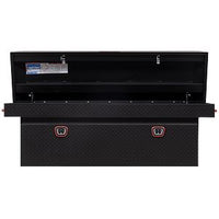 Saddle Box, Aluminum, Full Deep, Textured Matte Black, 15.0 cu ft - 123-52-04 product image
