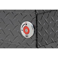 Saddle Box, Aluminum, Full Deep, Gun Metal Gray, 15.0 cu ft - 123-6-04 product image