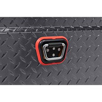 Saddle Box, Aluminum, Full Deep, Gun Metal Gray, 15.0 cu ft - 123-6-04 product image