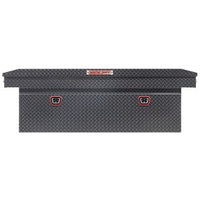 Saddle Box, Aluminum, Full Deep, Gun Metal Gray, 15.0 cu ft - 123-6-04 product image