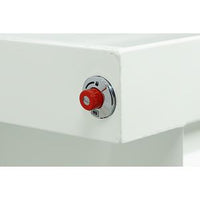 Saddle Box, Steel, Full Standard, White, 11.0 cu ft - 126-3-04 product image