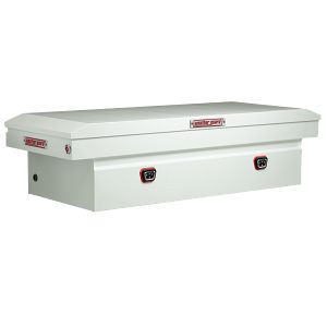 Saddle Box, Steel, Full Standard, White, 11.0 cu ft - 126-3-04