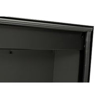 Saddle Box, Steel, Full Standard, Gloss Black, 11.0 cu ft - 126-5-04 product image