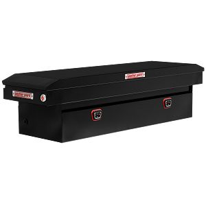 Saddle Box, Steel, Full Standard, Gloss Black, 11.0 cu ft - 126-5-04 product image