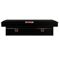 Saddle Box, Steel, Full Standard, Gloss Black, 11.0 cu ft - 126-5-04 product image