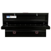 Saddle Box, Steel, Full Standard, Gloss Black, 11.0 cu ft - 126-5-04 product image