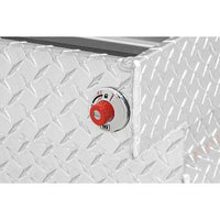 Saddle Box, Aluminum, Full Standard, Clear, 11.0 cu ft - 127-0-04 product image
