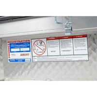 Saddle Box, Aluminum, Full Standard, Clear, 11.0 cu ft - 127-0-04 product image
